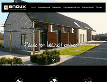 Tablet Screenshot of broux.com
